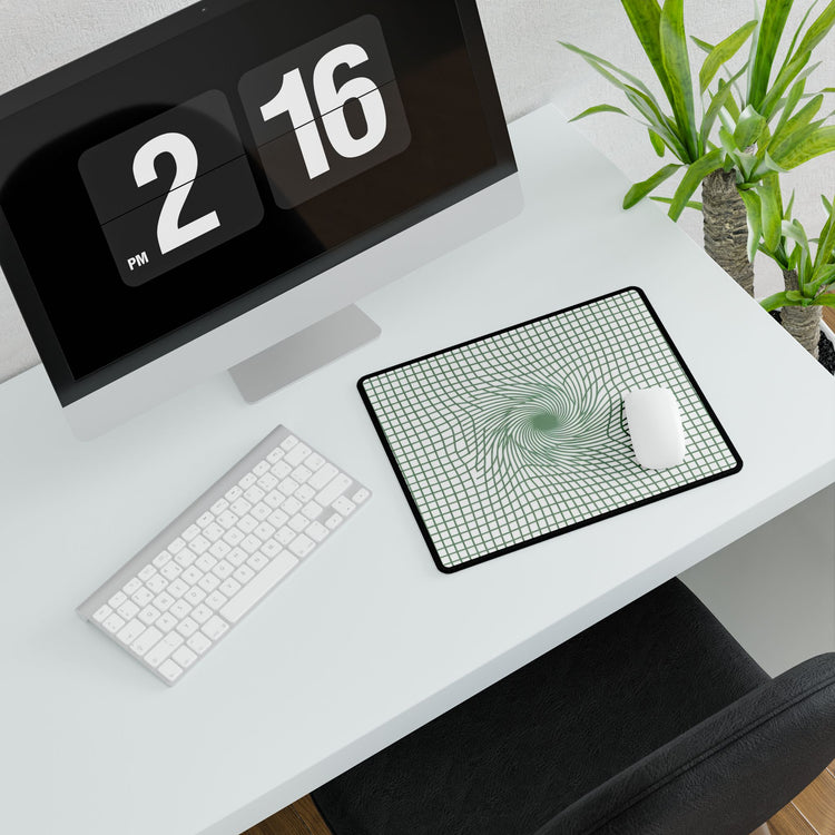 【Vanity Size】Minimalist Geometric Aesthetic Vanity Mat & Portable Desk Mat (14.4" x 12.1")
