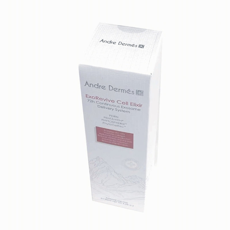 Andre Dermes - ExoRevive Cell Elixir (Moisturising, Anti-Wrinkle Aging, Firming, Lifting, Reduce Pigment Spots, Promotes Collagen, Reduce Fine Lines, Brightening, Repair) (e120ml) AD028