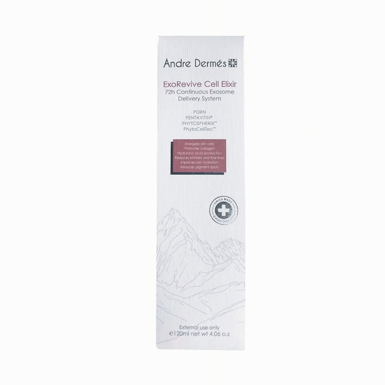 Andre Dermes - ExoRevive Cell Elixir (Moisturising, Anti-Wrinkle Aging, Firming, Lifting, Reduce Pigment Spots, Promotes Collagen, Reduce Fine Lines, Brightening, Repair) (e120ml) AD028