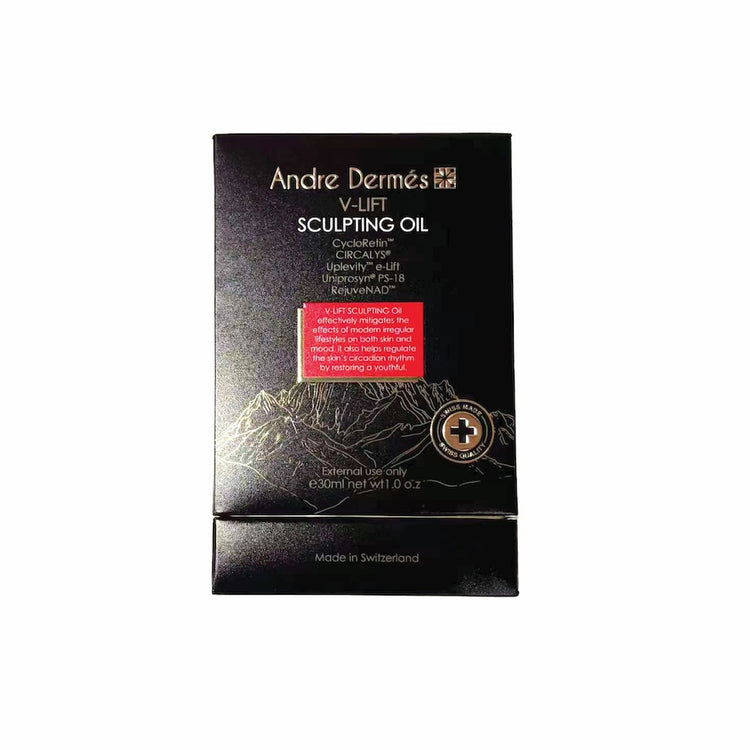 Andre Dermes - V-LIFT Sculpting Oil (Collagen, Elasticity, Lifting, Firming, Anti-Wrinkle Aging, Moisturizing, Pore Minimizing, Repair) (e30ml) AD043