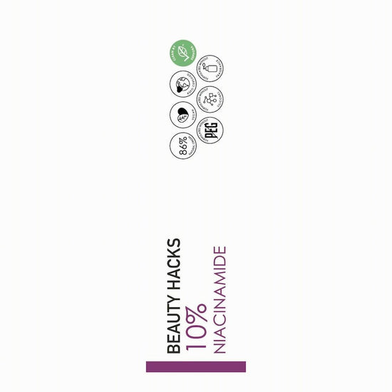 Andre Dermes - Beauty Hacks 10% Niacinamide Serum (Antioxidant, Anti - Inflammatory, Shrink Pores, Improve Firmness, Elasticity, Sebum Secretion, Long Moisturising, Spots, Dark Spots, Acne) (e30ml) AD018 - Beauty Online™ 肌齡喜源™