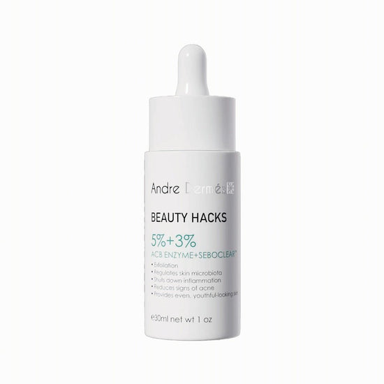 Andre Dermes - Beauty Hacks 5% ACB Enzyme+3% Seboclear Serum (Anti - Inflammatory, Calming, Exfoliation, Acne Control, Even Skin Tone, Antioxidant) (e30ml) AD019 - Beauty Online™ 肌齡喜源™