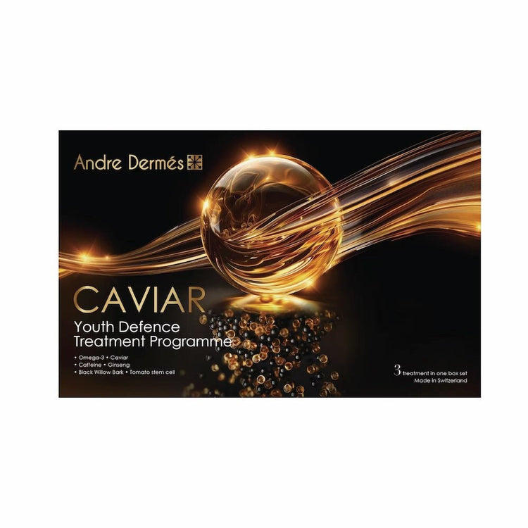 Andre Dermes - CAVIAR Youth Defence Treatment Programme Set (Introductory device is a complimentary gift; no warranty, return, or exchange is provided) (Anti - oxidation, Firming, Elasticity, Reducing Fine Lines, Moisturizing, Brightening, Whitening) AD013 - Beauty Online™ 肌齡喜源™