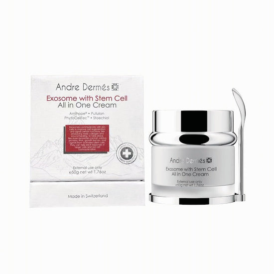 Andre Dermes - Exosome with Stem Cell All in One Cream (Moisturizing, Elasticity, Anti - Aging, Soothing, Anti - Inflammatory, Sensitive, Reducing Fine Lines, Firming, Lifting, Antioxidant, Repair) (e50ml) AD012 - Beauty Online™ 肌齡喜源™