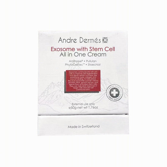 Andre Dermes - Exosome with Stem Cell All in One Cream (Moisturizing, Elasticity, Anti - Aging, Soothing, Anti - Inflammatory, Sensitive, Reducing Fine Lines, Firming, Lifting, Antioxidant, Repair) (e50ml) AD012 - Beauty Online™ 肌齡喜源™