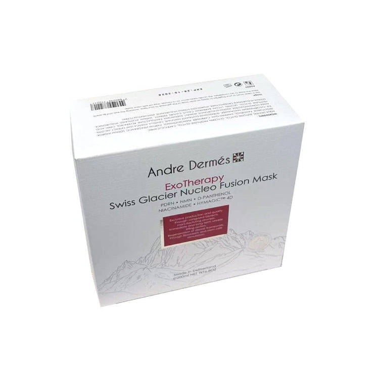 Andre Dermes - ExoTherapy Swiss Glacier Nucleo Fusion Mask (Long - lasting Moisturizing, Anti - Inflammatory, Soothing and Calming, Lifting, Anti - Wrinkle Aging, Even Skin Tone, Sensitive) (e200ml) AD032 - Beauty Online™ 肌齡喜源™
