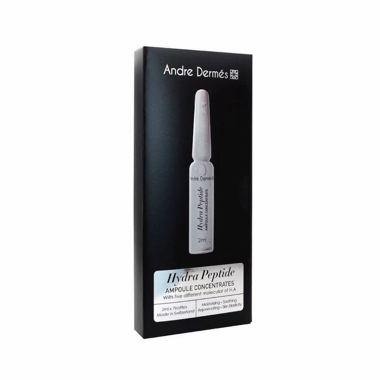 Andre Dermes - Hydra Peptide Ampoule Concentrates (Antioxidant, Firming, Anti - Aging, Reduce Fine Lines, Rejuvenating, Deep Hydration, Soothing, Sensitive) (e2ml x 7 bottles) AD014 - Beauty Online™ 肌齡喜源™