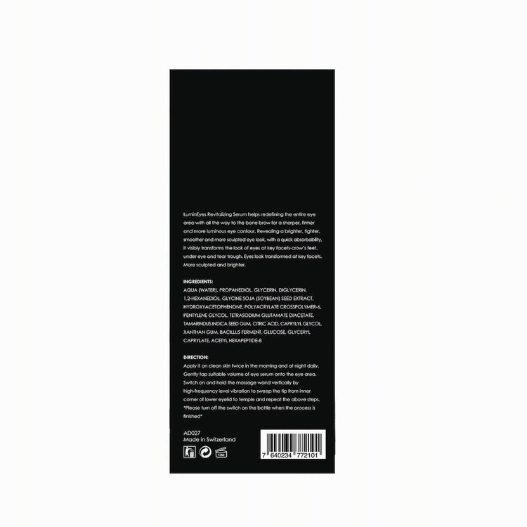 Andre Dermes - LuminEyes Revitalizing Serum (Anti - Wrinkle Aging, Firming, Lifting, Eye bags, Dark circles, Edema, Moisturizing) (e20ml) AD027 - Beauty Online™ 肌齡喜源™