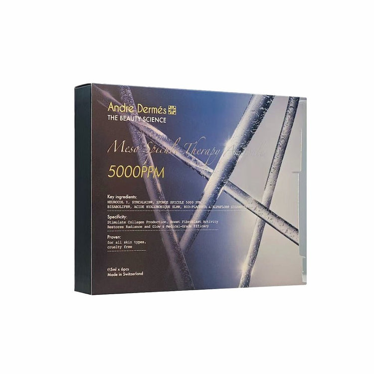 Andre Dermes - Meso Spicule Therapy Serum (Moisturising, Sensitive Redness, Pore Minimizing, Acne, Pigmentation, Reduce Fine Lines, Lifting, Deep Hydration, Brightening, Anit - Aging, Rejuvenating) (e5ml x 6 pcs) AD029 - Beauty Online™ 肌齡喜源™
