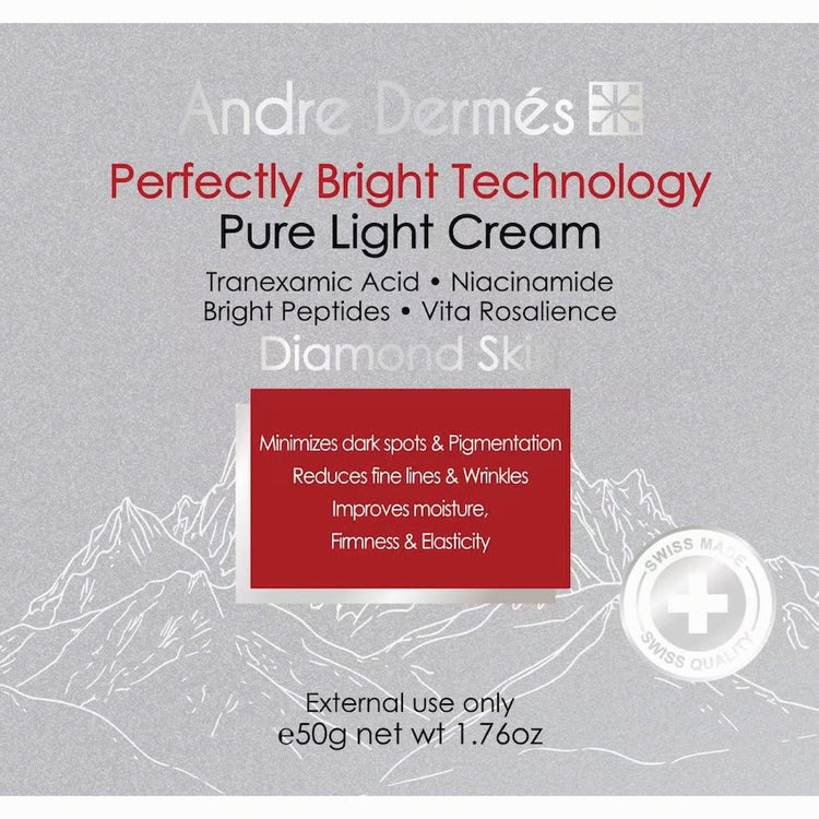 Andre Dermes - Perfectly Bright Technology Pure Light Cream (Moisturizing, Stains, Whitening, Soothing, Blemishes, Lighten Melanin, Anti - Aging, Pore Minimizing, Brightening) (e50g) AD026 - Beauty Online™ 肌齡喜源™