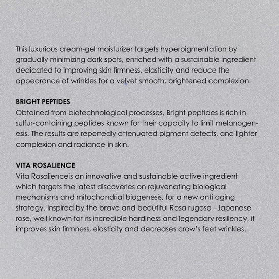 Andre Dermes - Perfectly Bright Technology Pure Light Cream (Moisturizing, Stains, Whitening, Soothing, Blemishes, Lighten Melanin, Anti - Aging, Pore Minimizing, Brightening) (e50g) AD026 - Beauty Online™ 肌齡喜源™