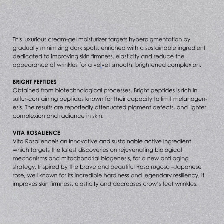 Andre Dermes - Perfectly Bright Technology Pure Light Cream (Moisturizing, Stains, Whitening, Soothing, Blemishes, Lighten Melanin, Anti - Aging, Pore Minimizing, Brightening) (e50g) AD026 - Beauty Online™ 肌齡喜源™