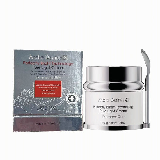 Andre Dermes - Perfectly Bright Technology Pure Light Cream (Moisturizing, Stains, Whitening, Soothing, Blemishes, Lighten Melanin, Anti - Aging, Pore Minimizing, Brightening) (e50g) AD026 - Beauty Online™ 肌齡喜源™