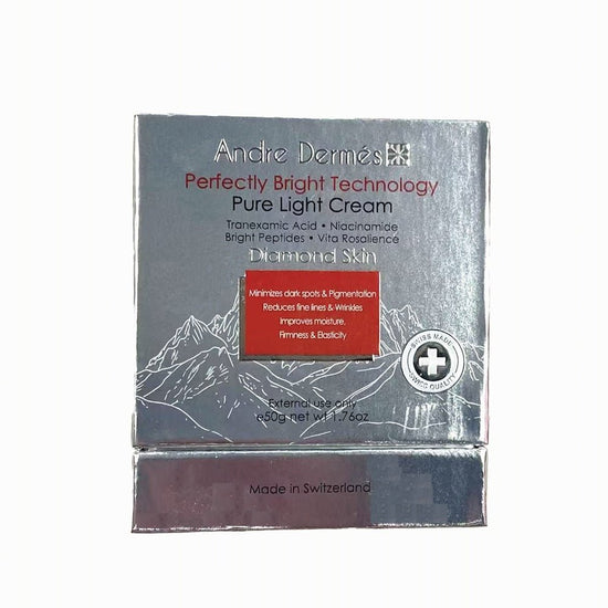 Andre Dermes - Perfectly Bright Technology Pure Light Cream (Moisturizing, Stains, Whitening, Soothing, Blemishes, Lighten Melanin, Anti - Aging, Pore Minimizing, Brightening) (e50g) AD026 - Beauty Online™ 肌齡喜源™