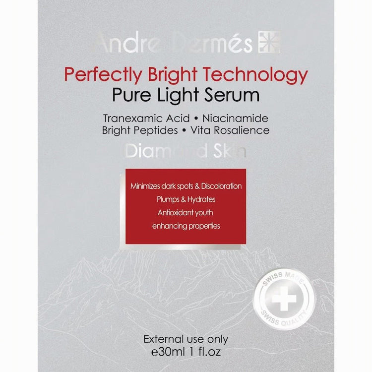Andre Dermes - Perfectly Bright Technology Pure Light Serum (Spots, Melanin, Antioxidant, Light Spots, Light Sensation, Pore Minimizing, Sensitive Skin, Anti - Aging, Moisturizing) (e30ml) AD025 - Beauty Online™ 肌齡喜源™