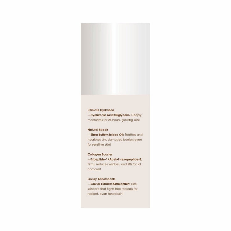 Andre Dermes - Platinum Caviar Lifting Emulsion (Antioxidant, Firming, Anti-Aging, Reduce Fine Lines, Uneven Skin Tone, Deep Hydration, Soothing, Sensitive) (e30ml) AD030 - Beauty Online™ 肌齡喜源™