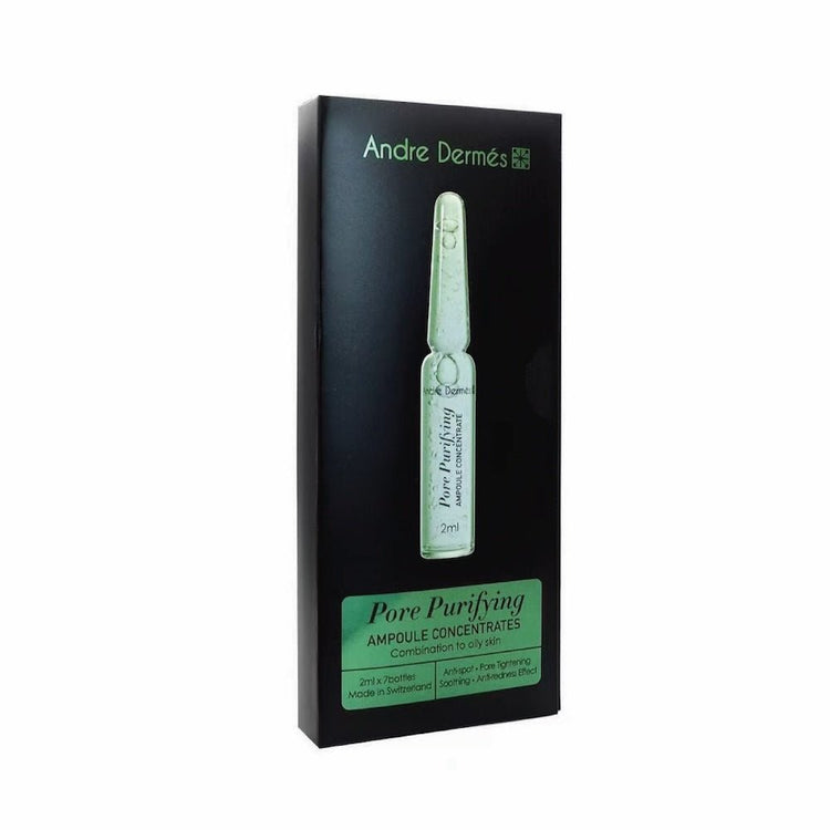 Andre Dermes - Pore Purifying Ampoule Concentrates (Acne, Soften Cuticles, Pore Minimizing, Blackheads, Sebum Secretion, Deep Hydration, Soothing) (e2ml x 7 bottles) AD015 - Beauty Online™ 肌齡喜源™