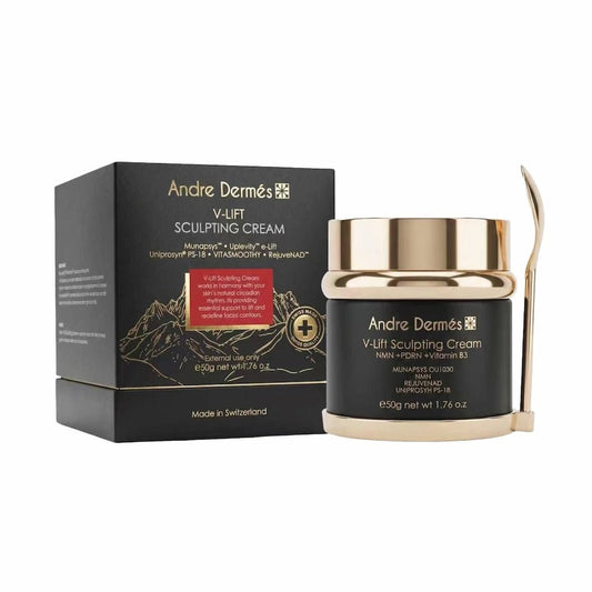 Andre Dermes - V-LIFT Sculpting Cream (Anti-Wrinkle Aging, Lifting, Moisturizing, Firming, Soothing Dryness, Reducing Fine Lines, Pore Minimizing, Repair) (e50g) AD044 - Beauty Online™ 肌齡喜源™