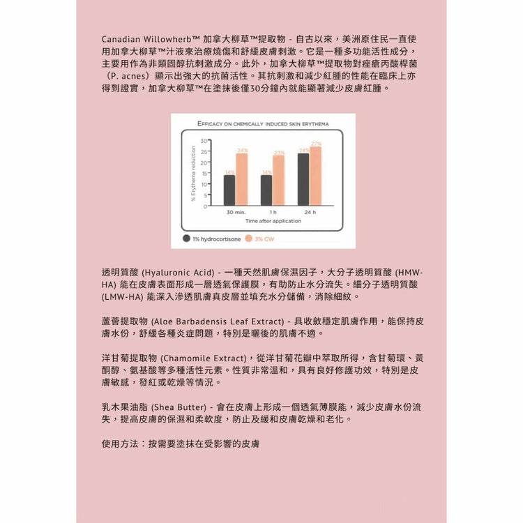 B’lifey – Pro - Eczema Anti - Redness Cream (Sensitive Skin, Moisturizing, Skin Allergies, Burns, Redness, Dryness, Relief Itching) (e60g) BL121 - Beauty Online™ 肌齡喜源™