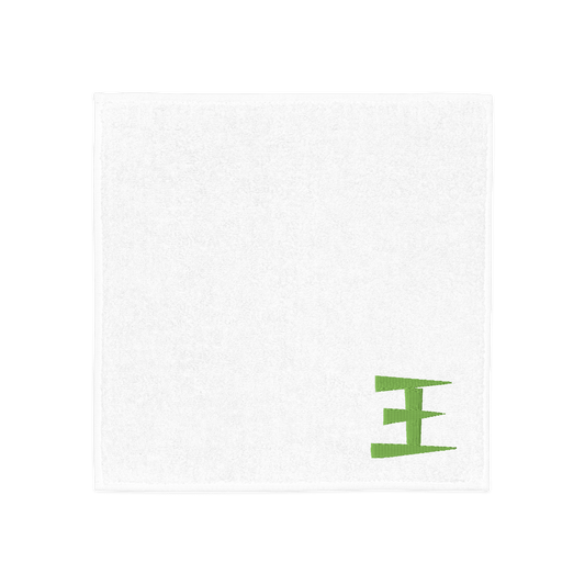 Imabari Cotton Hand Towel – Custom Chinese Surname Embroidery (White) - Beauty Online™ 肌齡喜源™