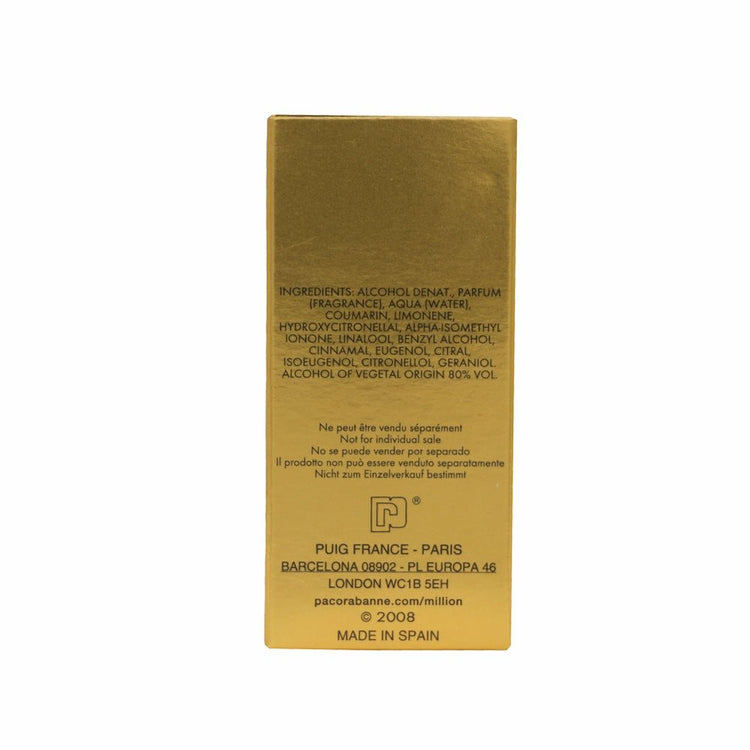 Paco Rabanne - Paco Rabanne one Million Eau De Toilette (Parallel Import) (e5ml) PR100 - Beauty Online™ 肌齡喜源™