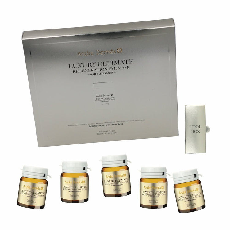 Andre Dermes - Luxury Ultimate Regeneration Eye Mask (Edema Of The Eyes, Dark Circles, Antioxidant, Reduce Fine Lines, Anti - Wrinkle) (e6ml pc*5pcs One Box) AD004 - Beauty Online™ 肌齡喜源™