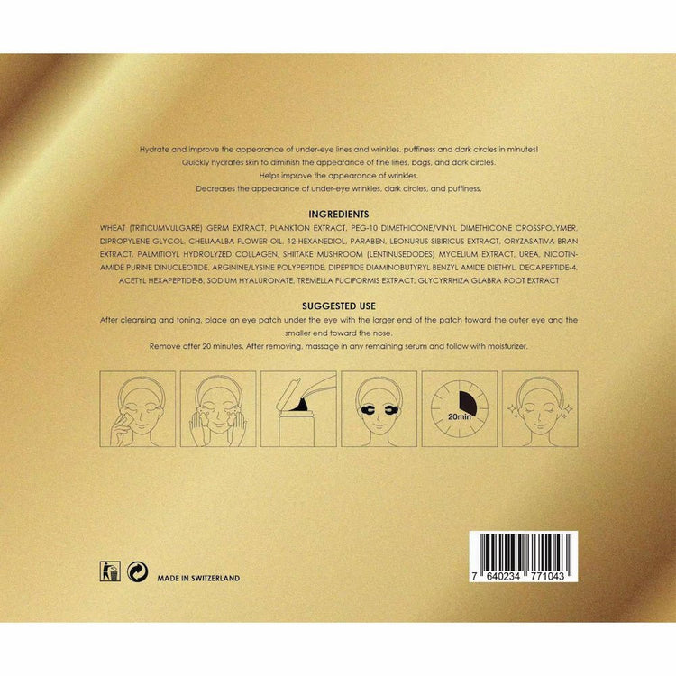Andre Dermes - Luxury Ultimate Regeneration Eye Mask (Edema Of The Eyes, Dark Circles, Antioxidant, Reduce Fine Lines, Anti - Wrinkle) (e6ml pc*5pcs One Box) AD004 - Beauty Online™ 肌齡喜源™