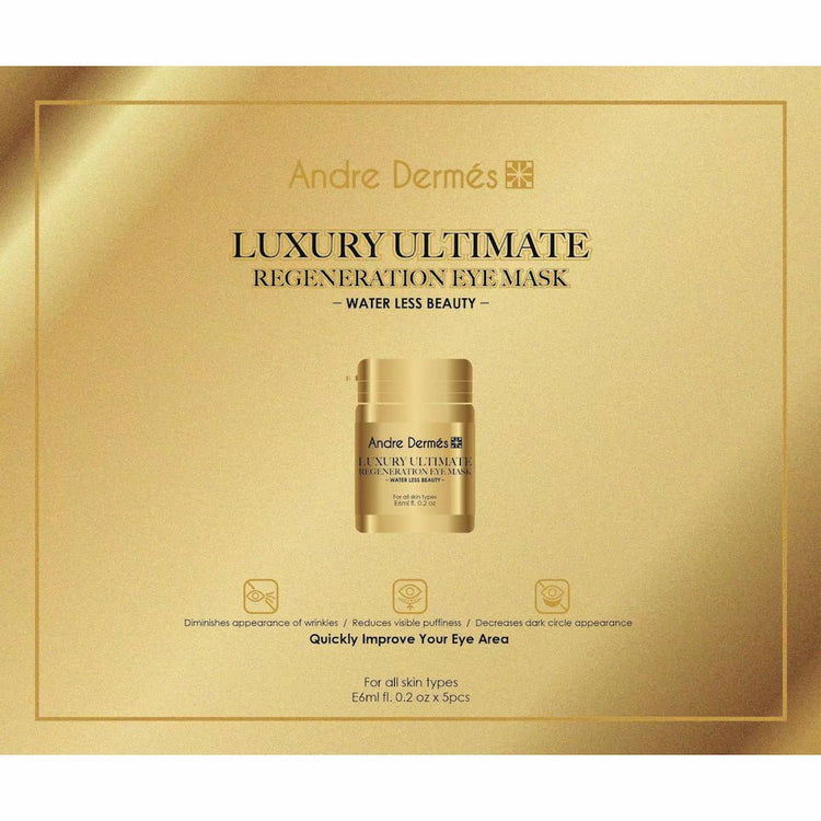 Andre Dermes - Luxury Ultimate Regeneration Eye Mask (Edema Of The Eyes, Dark Circles, Antioxidant, Reduce Fine Lines, Anti - Wrinkle) (e6ml pc*5pcs One Box) AD004 - Beauty Online™ 肌齡喜源™