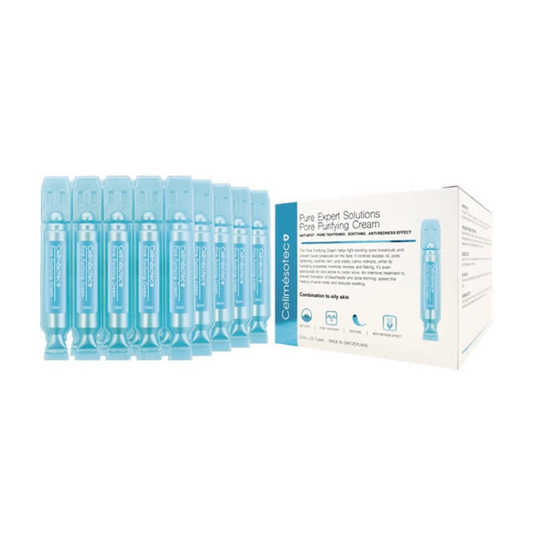 Cellmesotec - Pure Expert Solutions Pore Purifying Cream (Pore Minimizing, Oil Controlling, Hydrating) (e2ml Tube/25 Tubes per Box) CM004 - Beauty Online™ 肌齡喜源™