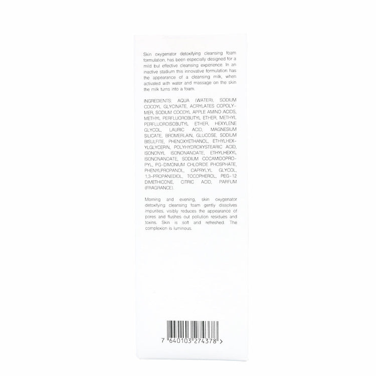 Cellmesotec - Skin Oxygenator Detoxifying Cleansing Foam (Make Up Removing, Exfolianes, Pore Minimizing) (e100ml) CM008 - Beauty Online™ 肌齡喜源™