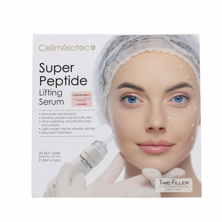 Cellmesotec - Super Peptide Lifting Serum (Anti - Wrinkle Aging, Firming, Lifting , Hydrating, Reduce Fine Lines) (e15ml x 2pcs per box) CM012 - Beauty Online™ 肌齡喜源™