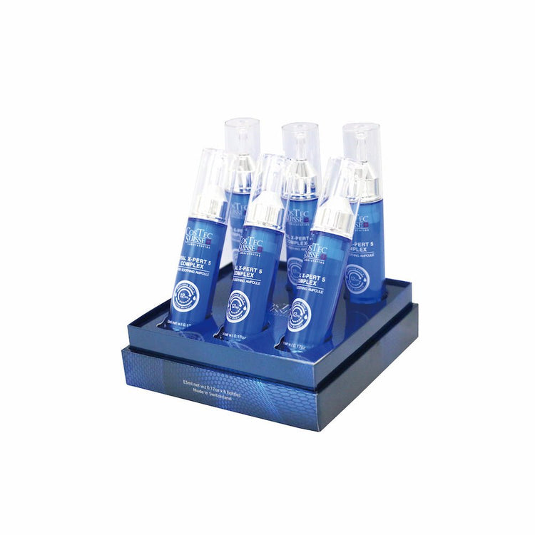 Costec Suisse - Hyal X - Pert 5 Complex Water Soothing Serum Ampoule (Moisturising, Rejuvenating, Brightening) (e5ml Ampoule/6 Ampoules per Box) CT002 - Beauty Online™ 肌齡喜源™