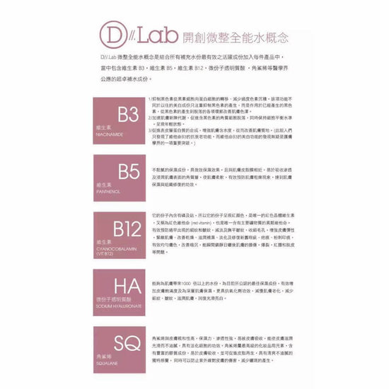 D Lab - Hydro Boost Advanced Soothing Facial Cleanser (Deep Cleansing, Oil Controlling, Mark Up Remover ) (e200ml) DL001 - Beauty Online™ 肌齡喜源™