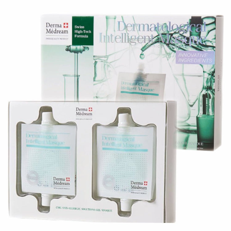 Derma Medream - CMG Anti - Allergic Solutions Gel Masque (Upgrade) (Pore Minimizing, Rejuvenating, Sensitive Skin, Oil Control) (e30g*1pack/10 packs per Box) DM029 - Beauty Online™ 肌齡喜源™