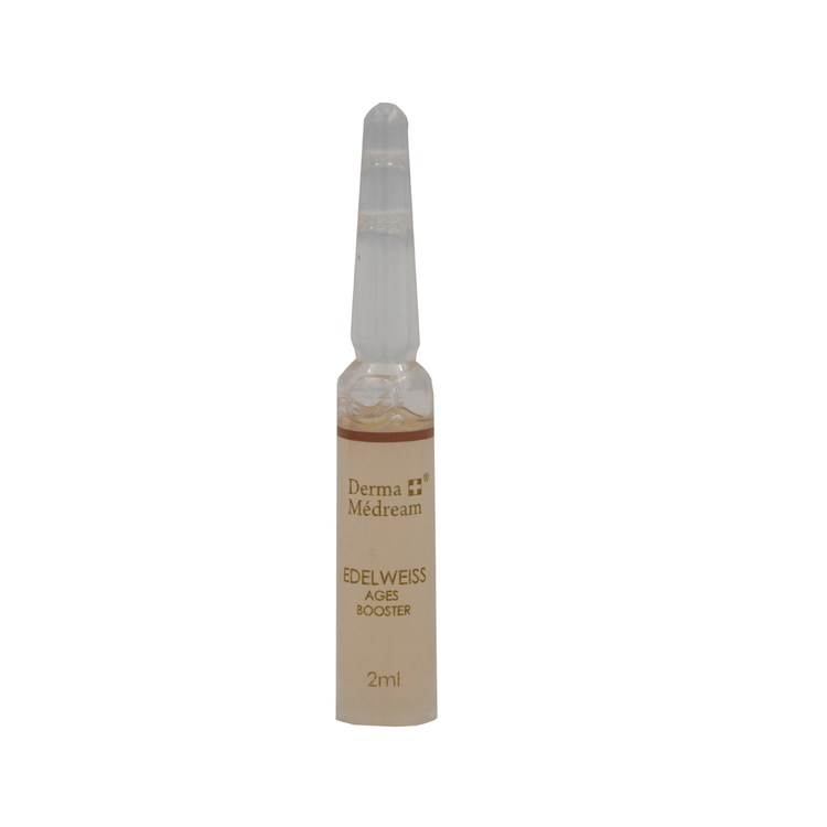 Derma Medream – EDELWEISS AGES BOOSTER (Anti - Wrinkle Aging, Firming, Lifting, Reduce Fine Lines, Sensitive, Moisturising, Rejuvenation) (e2 ml x 10 bottles) DM046 - Beauty Online™ 肌齡喜源™