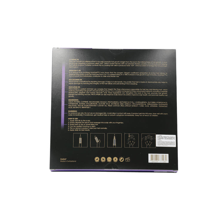 Derma Medream – Hair Up Growth Booster (Additional Issuance, Postpartum Hair Loss, Hair Loss Overnight, Seborrheic Alopecia, Hair Loss Due To Stress, Hairline Recedes) (e2 ml x 10 bottles) DM047 - Beauty Online™ 肌齡喜源™