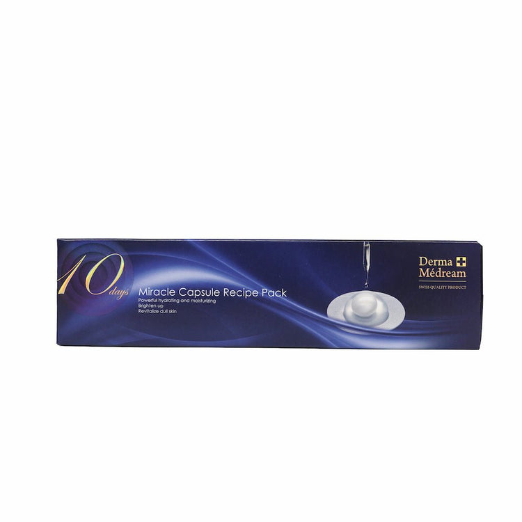 Derma Medream - Miracle Capsule Recipe Pack Mask (Moisturising, Brightening, Firming, Rejuvenating) (e3.5g x 10pcs) DM039 - Beauty Online™ 肌齡喜源™