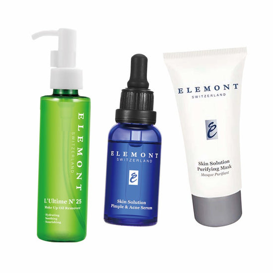 ELEMONT - Deep Cleansing Makeup Remover Oil Control Set (Makeup Remover, Deep Cleansing, Oil Control, Exfoliation, Pore Reduction, Blackhead Removal) CB010 - Beauty Online™ 肌齡喜源™