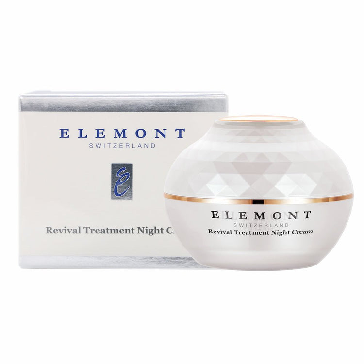 ELEMONT - Revival Treatment Night Cream (Firming, Lifting , Anti - Wrinkle Aging, Hydrating, Brightening) (e50ml) E108 - Beauty Online™ 肌齡喜源™