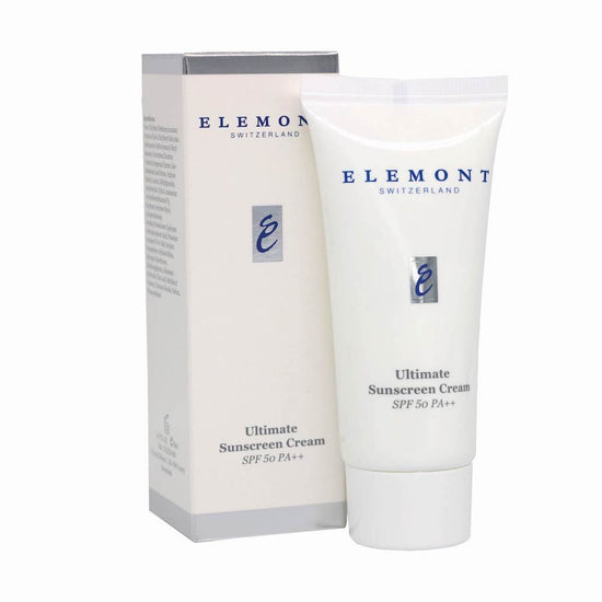 ELEMONT - Ultimate Sunscreen Cream SPF 50 PA++ (Hydrating, UVA and UVB , Sun Cream, Sensitive Skin) (e50ml) E320 - Beauty Online™ 肌齡喜源™