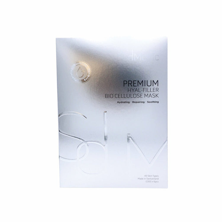 SdMedic – Premium Hyal - Filler Bio Cellulose Mask (Moisturising, Hydrating, Brightening, Pore Minimizing, Sensitive, Soothing) (e30g*6pcs One box) SD010 - Beauty Online™ 肌齡喜源™