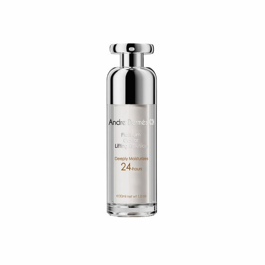 Andre Dermes - Platinum Caviar Lifting Emulsion (Antioxidant, Firming, Anti-Aging, Reduce Fine Lines, Uneven Skin Tone, Deep Hydration, Soothing, Sensitive) (e30ml) AD030