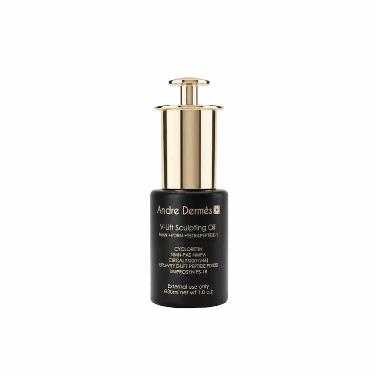 Andre Dermes - V-LIFT Sculpting Oil (Collagen, Elasticity, Lifting, Firming, Anti-Wrinkle Aging, Moisturizing, Pore Minimizing, Repair) (e30ml) AD043