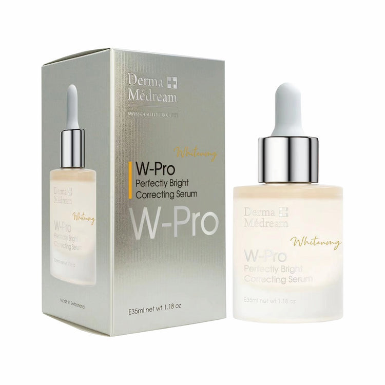 W-Pro Perfectly Bright Correcting Serum DM050-Derma Médream 肌夢瑞雪-35ml-Beauty Online HK-BeautyOnlineHK-Hong Kong Beauty-Beauty Online-肌齡喜源-美容產品-Skincare Hong Kong-Swiss Skincare-網購美妝-美妝保健專家-創新健康科技-瑞士產品-澳洲產品-Online Beauty Shopping-Beauty and Health Care Expert-Innovative Health Technology-Swiss Products-Australian Products-Skincare Brand-Healthcare Brand