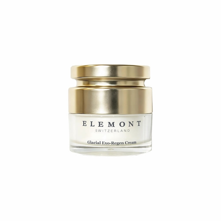ELEMONT - Glacial Exo-Regen Cream (Antioxidant, Dry Skin, Firming, Elasticity, Collagen, Anti-Wrinkle Aging, Anti-Inflammatory, Reduces Fine Lines, Repairs, Barrier) (e50ml) E521