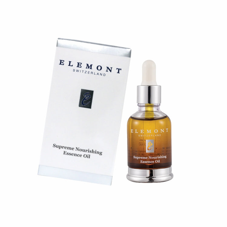 ELEMONT - Supreme Nourishing Essence Oil (Antioxidant, Anti-Wrinkle Aging, Dry Skin, Moisturizing, Radiance, Nourishing, Repair, Sensitive) (e30ml) E930