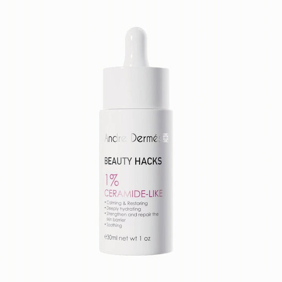 Andre Dermes - Beauty Hacks 1% Ceramide - Like Serum (Long - Lasting Moisturizing, Antioxidant, Water and oil balance, Anti - Aging, Reduce Fine Lines, Rejuvenating, Improce Complexion, Soothing, Sensitive) (e30ml) AD017 - Beauty Online™ 肌齡喜源™