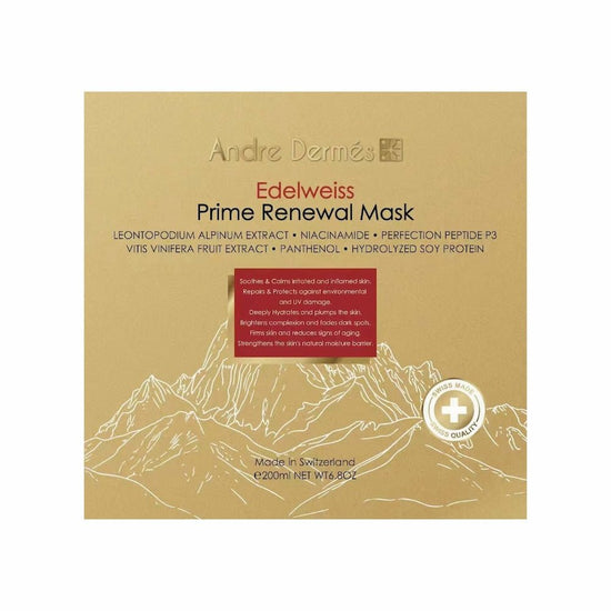 Andre Dermes - Edelweiss Prime Renewal Mask (Antioxidant, Anti-Inflammatory, Moisturizing, Firming, Soothing Dryness, Calming, Anti-Wrinkle Aging, Melanin) (e200ml) AD045 - Beauty Online™ 肌齡喜源™