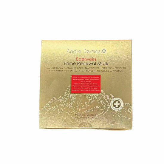 Andre Dermes - Edelweiss Prime Renewal Mask (Antioxidant, Anti-Inflammatory, Moisturizing, Firming, Soothing Dryness, Calming, Anti-Wrinkle Aging, Melanin) (e200ml) AD045 - Beauty Online™ 肌齡喜源™