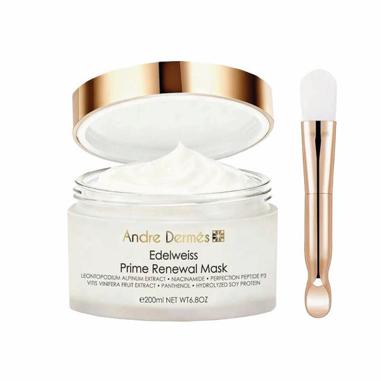 Andre Dermes - Edelweiss Prime Renewal Mask (Antioxidant, Anti-Inflammatory, Moisturizing, Firming, Soothing Dryness, Calming, Anti-Wrinkle Aging, Melanin) (e200ml) AD045 - Beauty Online™ 肌齡喜源™